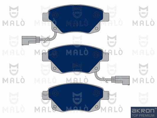 Brake Pad Set, disc brake (1050223)