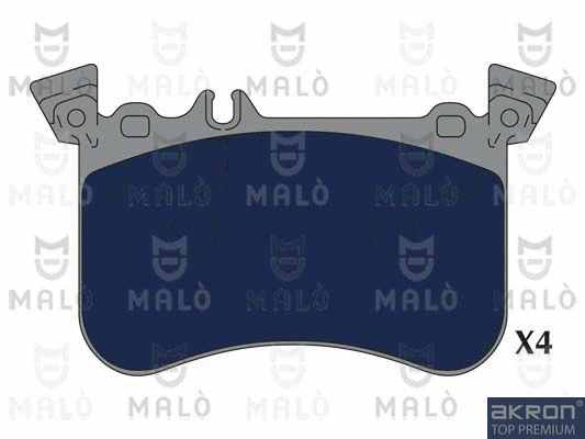 Brake Pad Set, disc brake (1051245)