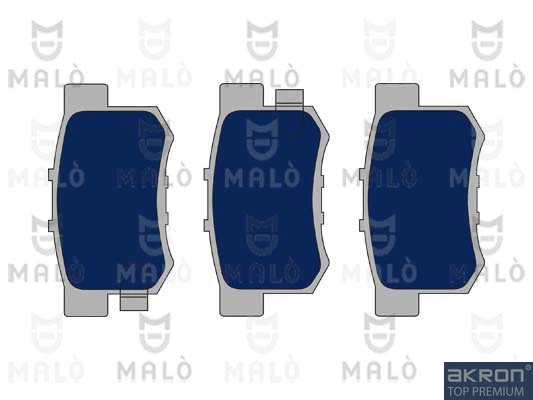Brake Pad Set, disc brake (1050926)