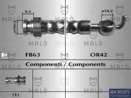 Brake Hose (81351)