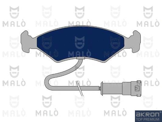 Brake Pad Set, disc brake (1050515)
