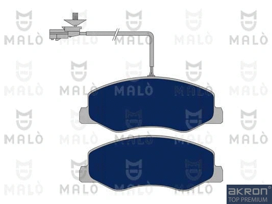 Brake Pad Set, disc brake (1050992)