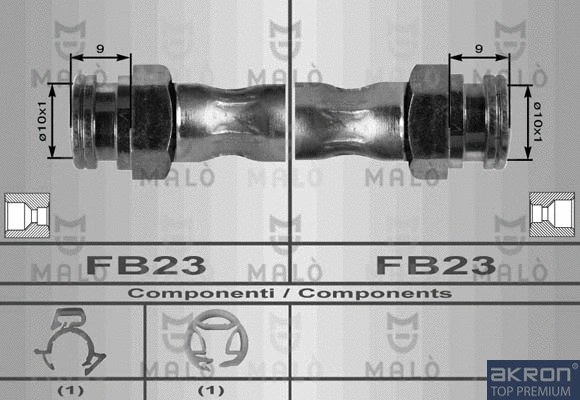 Brake Hose (8486)