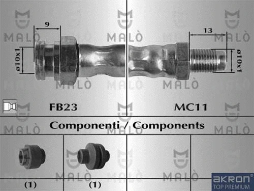 Brake Hose (8902)