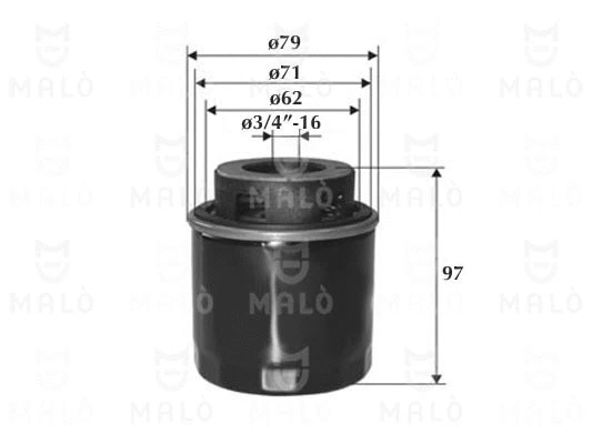 Oil Filter (1510124)