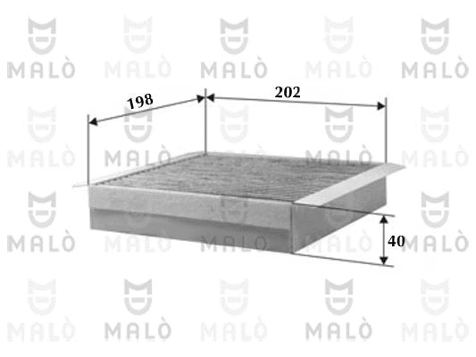 Filter, cabin air (1531262)