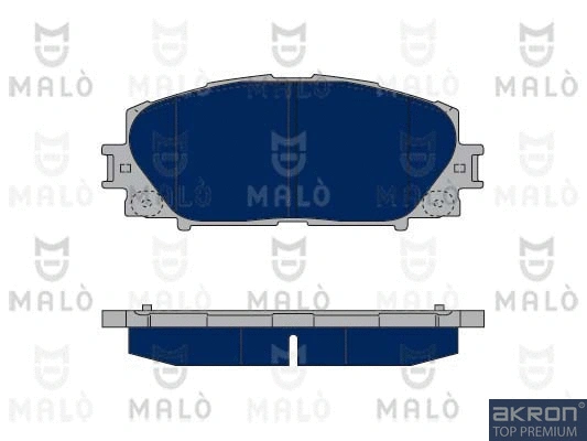 Brake Pad Set, disc brake (1050040)