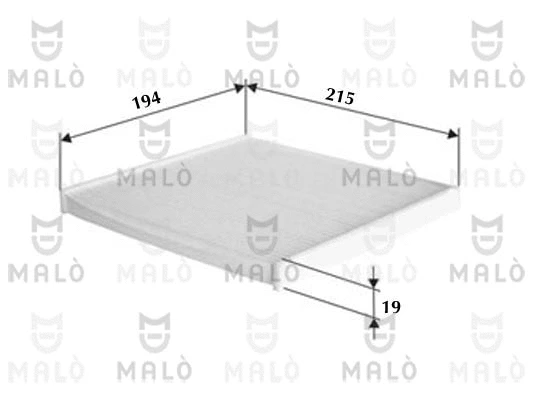 Filter, cabin air (1532071)