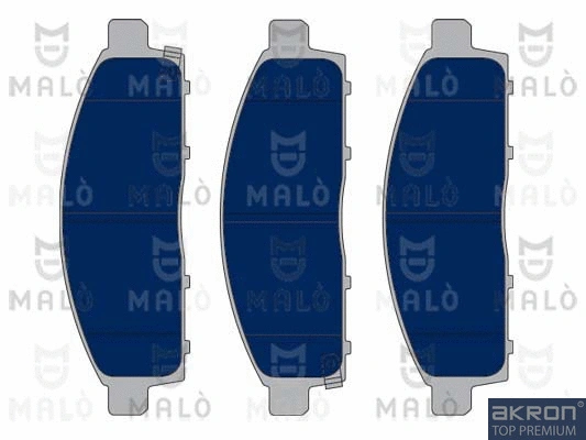 Brake Pad Set, disc brake (1050220)