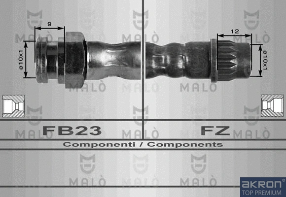 Brake Hose (80227)