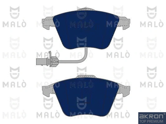 Brake Pad Set, disc brake (1050774)
