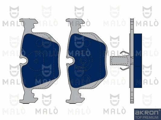 Brake Pad Set, disc brake (1050029)