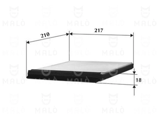Filter, cabin air (1530061)
