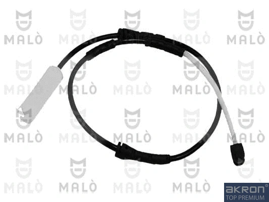 Warning Contact, brake pad wear (124031)