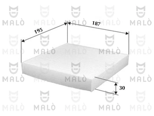 Filter, cabin air (1532061)