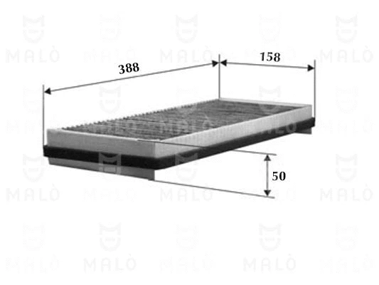 Filter, cabin air (1530842)