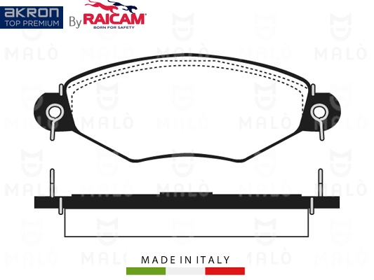 Brake Pad Set, disc brake (28480017)