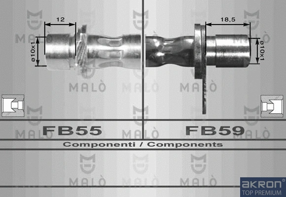 Brake Hose (80129)