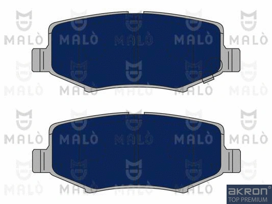 Brake Pad Set, disc brake (1051110)