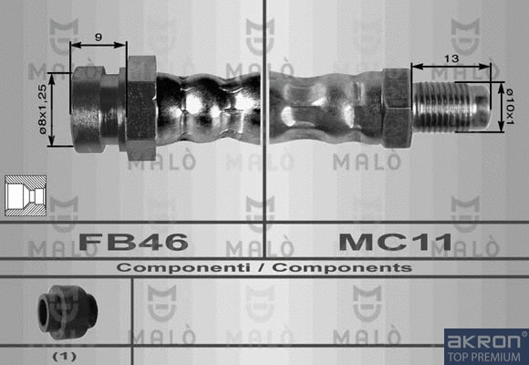 Brake Hose (8575)