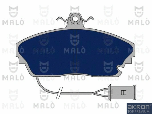 Brake Pad Set, disc brake (1050680)