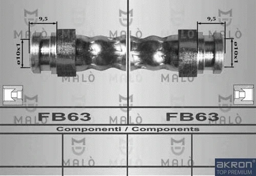 Brake Hose (80411)