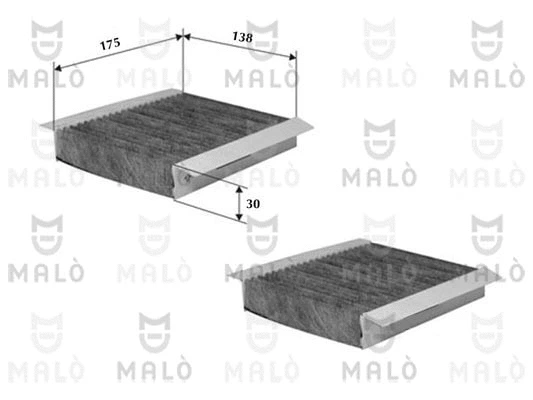 Filter, cabin air (1530652)