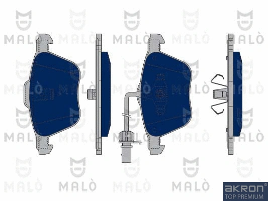 Brake Pad Set, disc brake (1050345)