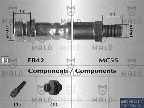 Brake Hose (80898)