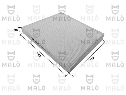Filter, cabin air (1532401)