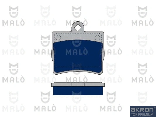 Brake Pad Set, disc brake (1050114)