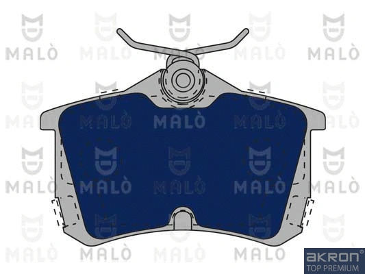 Brake Pad Set, disc brake (1050548)
