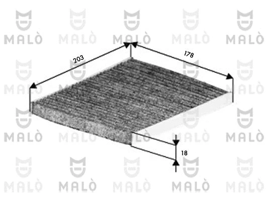Filter, cabin air (1530782)