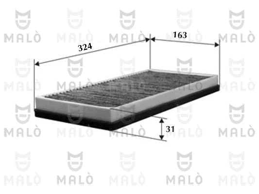 Filter, cabin air (1530142)