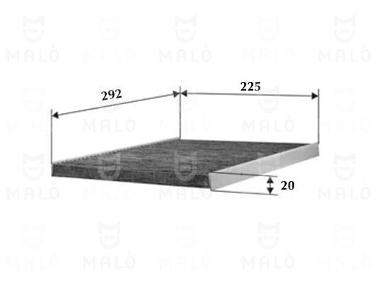 Filter, cabin air (1530732)