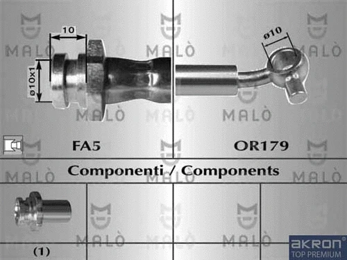 Brake Hose (80932)