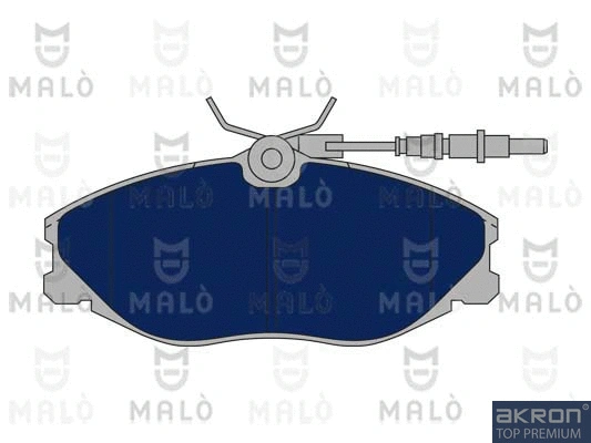 Brake Pad Set, disc brake (1050980)