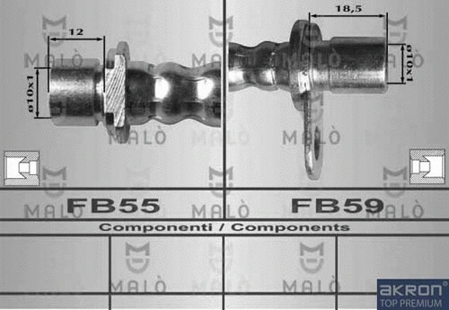 Brake Hose (80310)