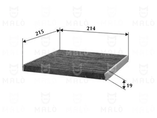 Filter, cabin air (1530502)