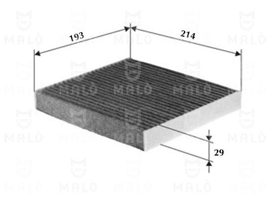 Filter, cabin air (1531292)