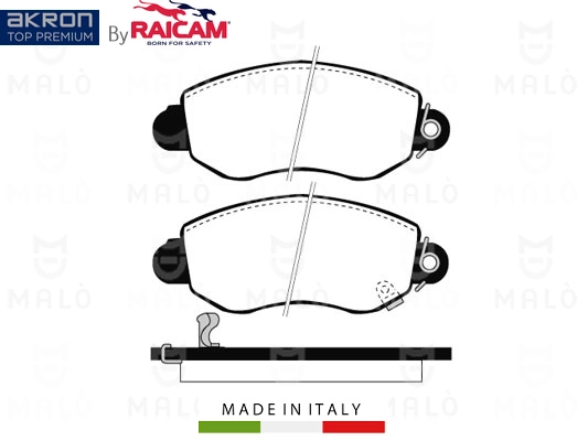 Brake Pad Set, disc brake (28480390)