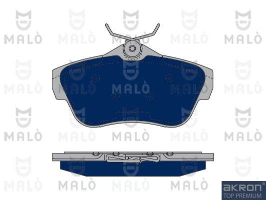 Brake Pad Set, disc brake (1050348)