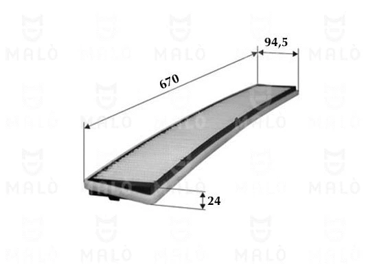 Filter, cabin air (1530881)