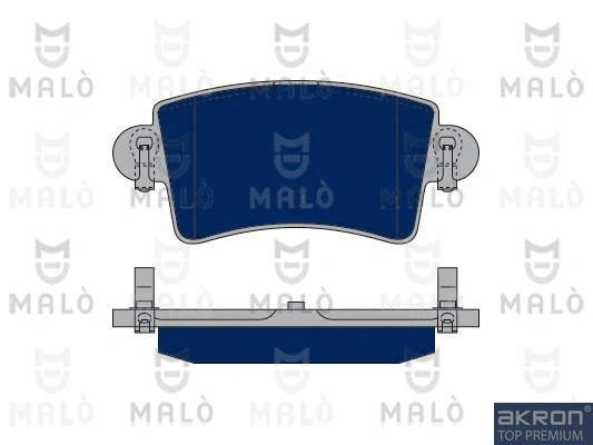 Brake Pad Set, disc brake (1050122)