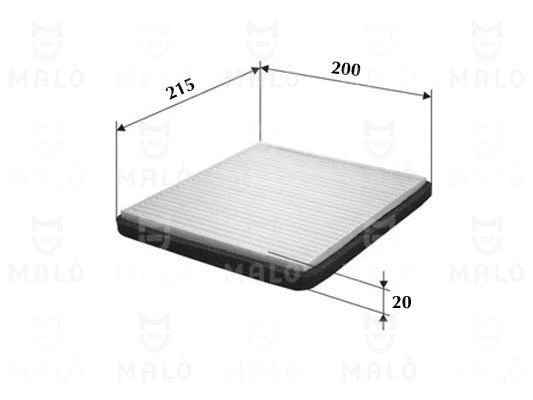 Filter, cabin air (1531721)