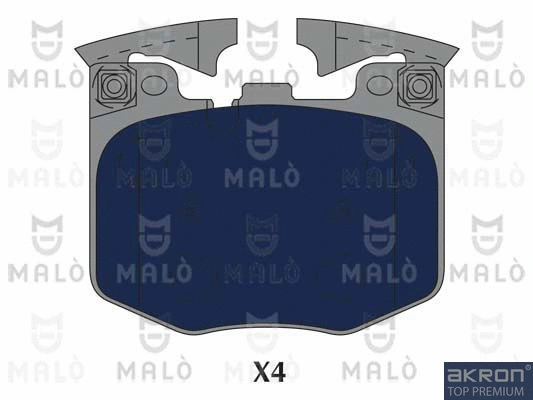 Brake Pad Set, disc brake (1051260)