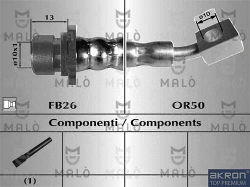 Brake Hose (80992)