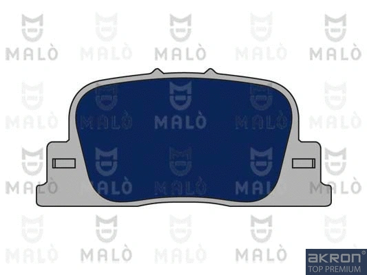 Brake Pad Set, disc brake (1051025)