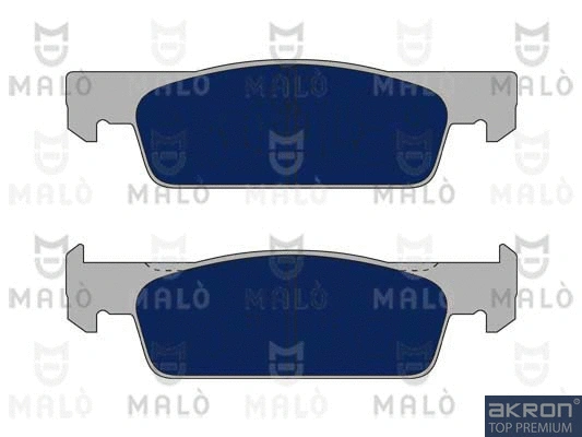 Brake Pad Set, disc brake (1051132)