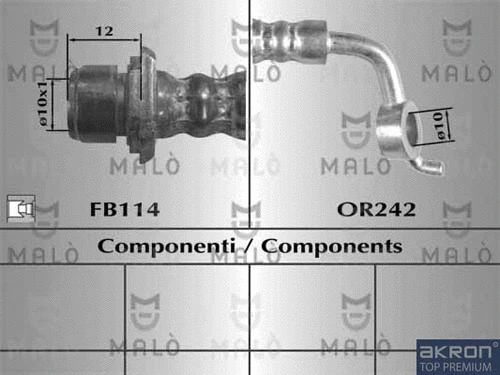 Brake Hose (80653)